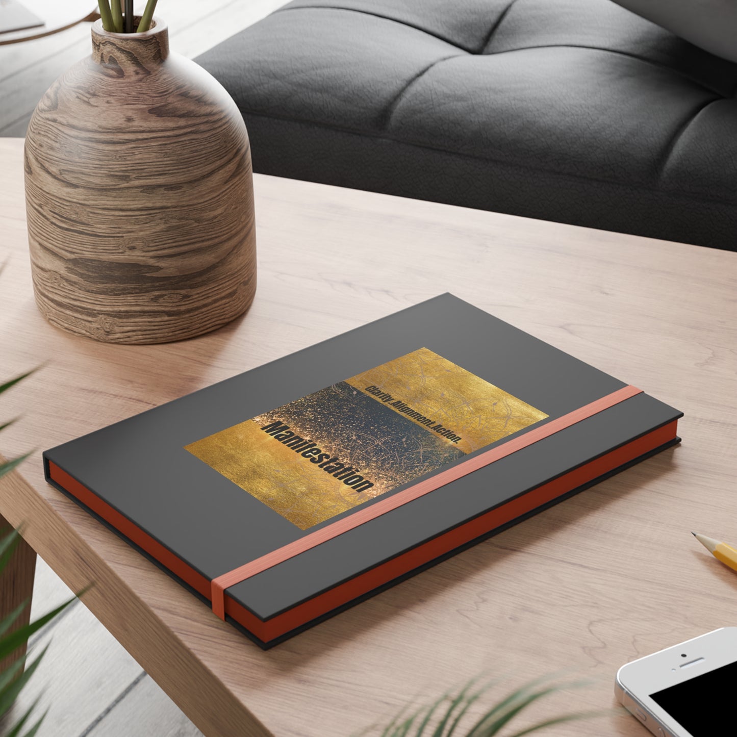 "Manifest Notebook" - Chronicle Your Dreams and Chart Your Path Forward - 689 Designs