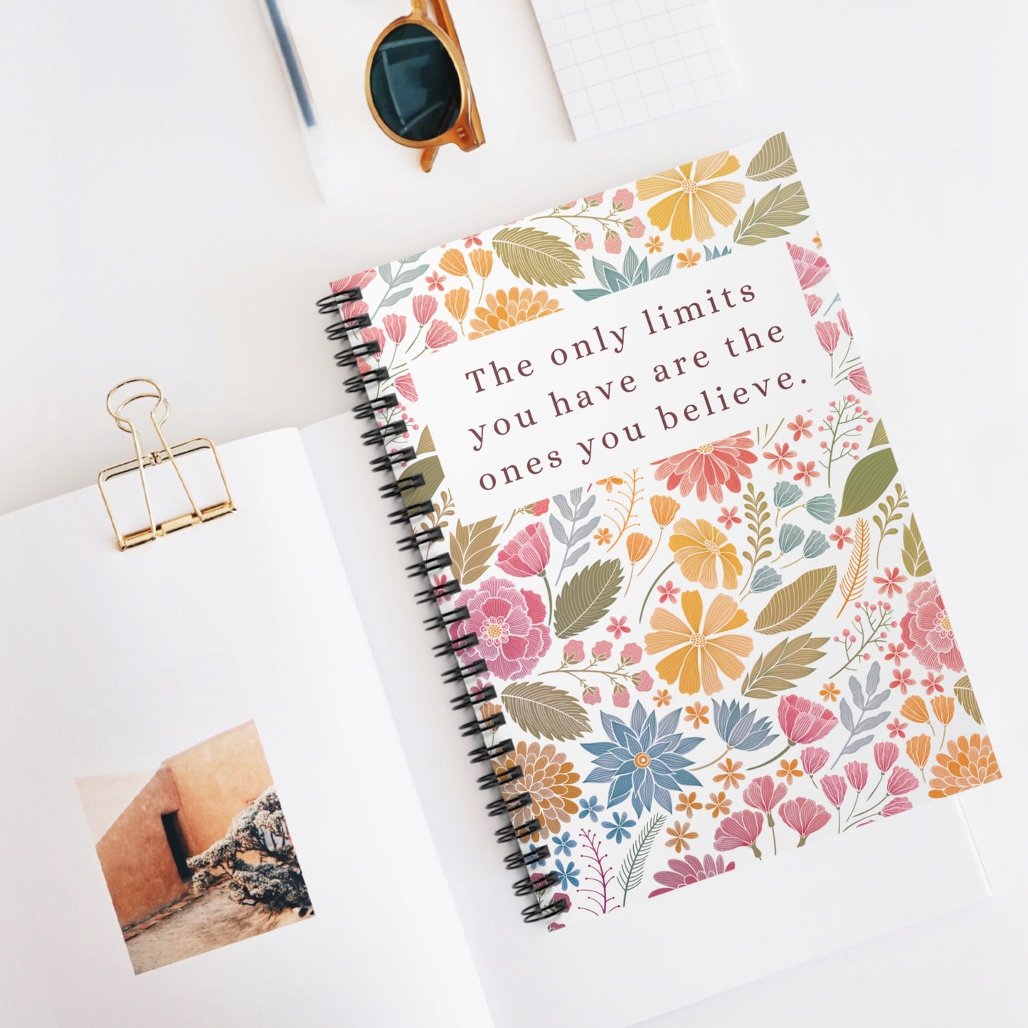 "Boundless Inspiration" Spiral Notebook: Limiting Beliefs