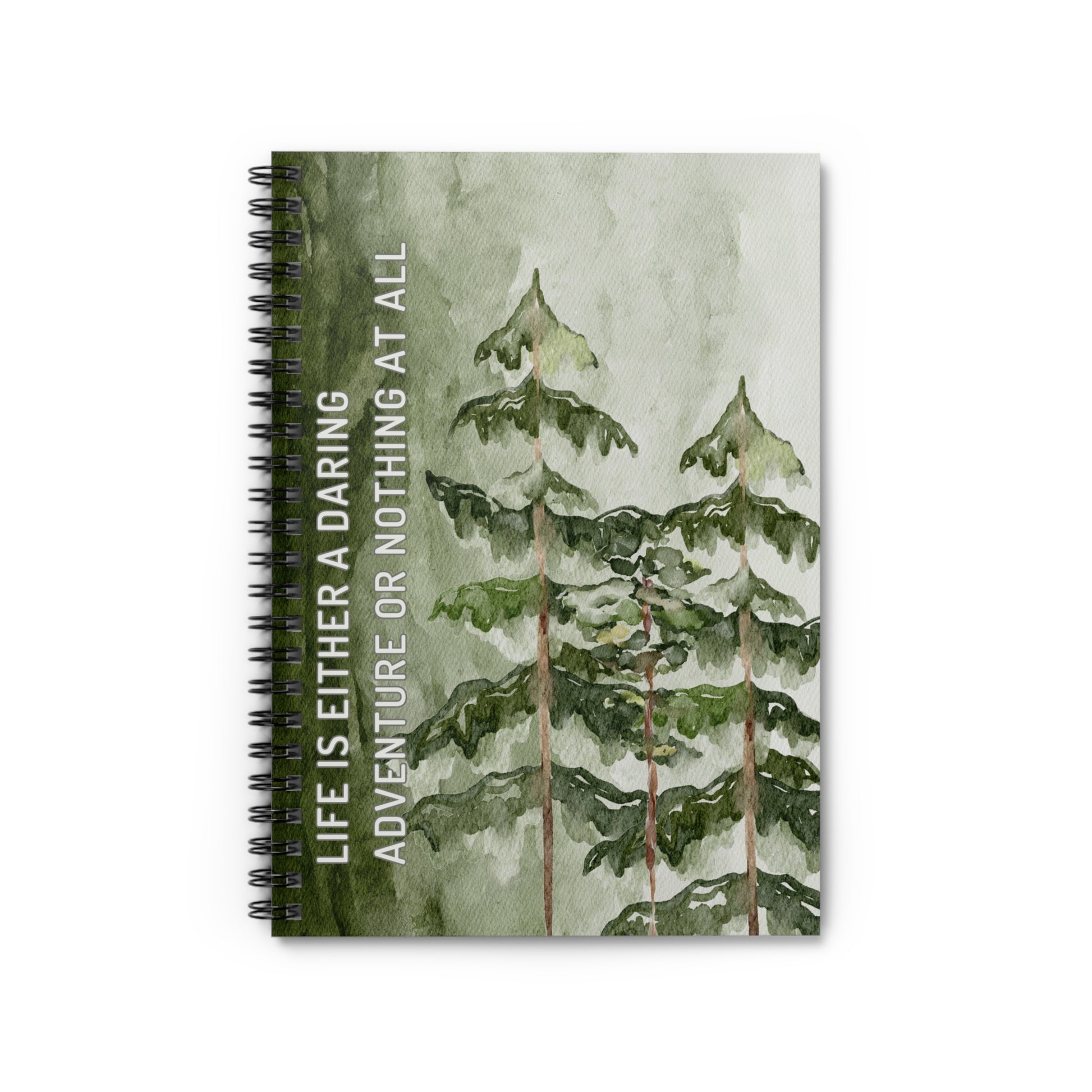 "Life's A Daring Adventure" Travel Spiral Notebook - 689 Designs
