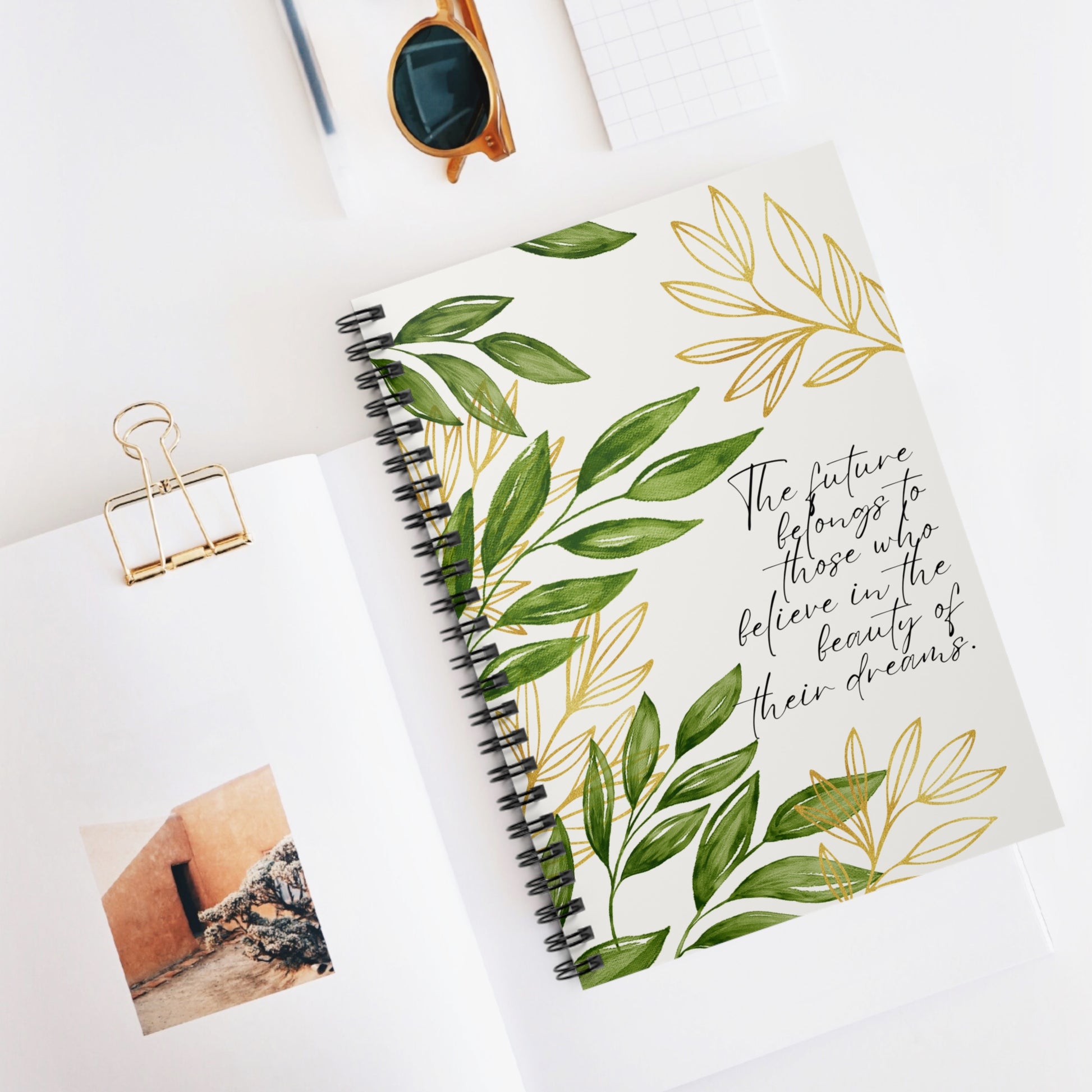 "Believe in Dreams" - Spiral Notebook for Visionaries and Achievers - 689 Designs