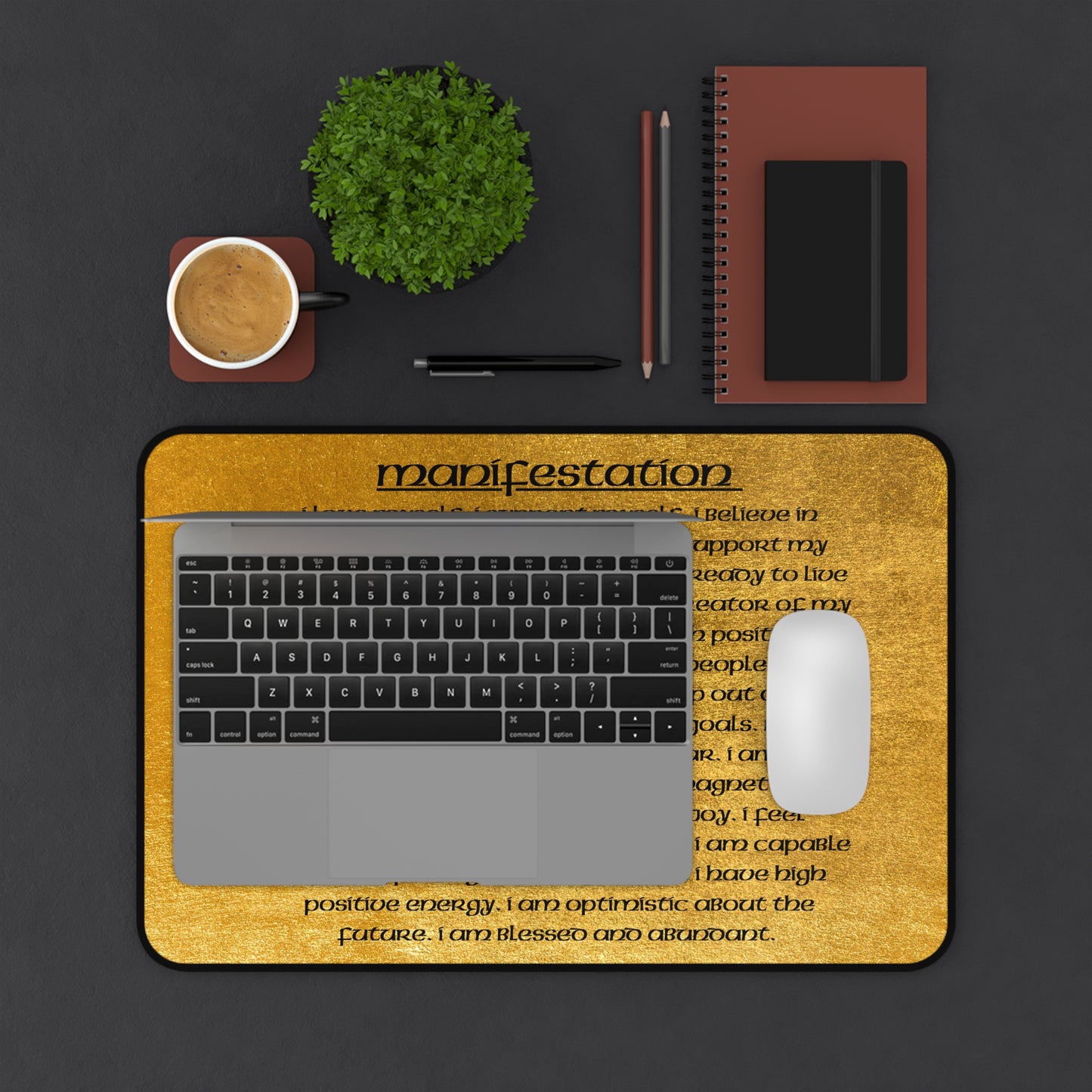 "Manifestation Magic" Desk Mat: Design Your Destiny Every Day