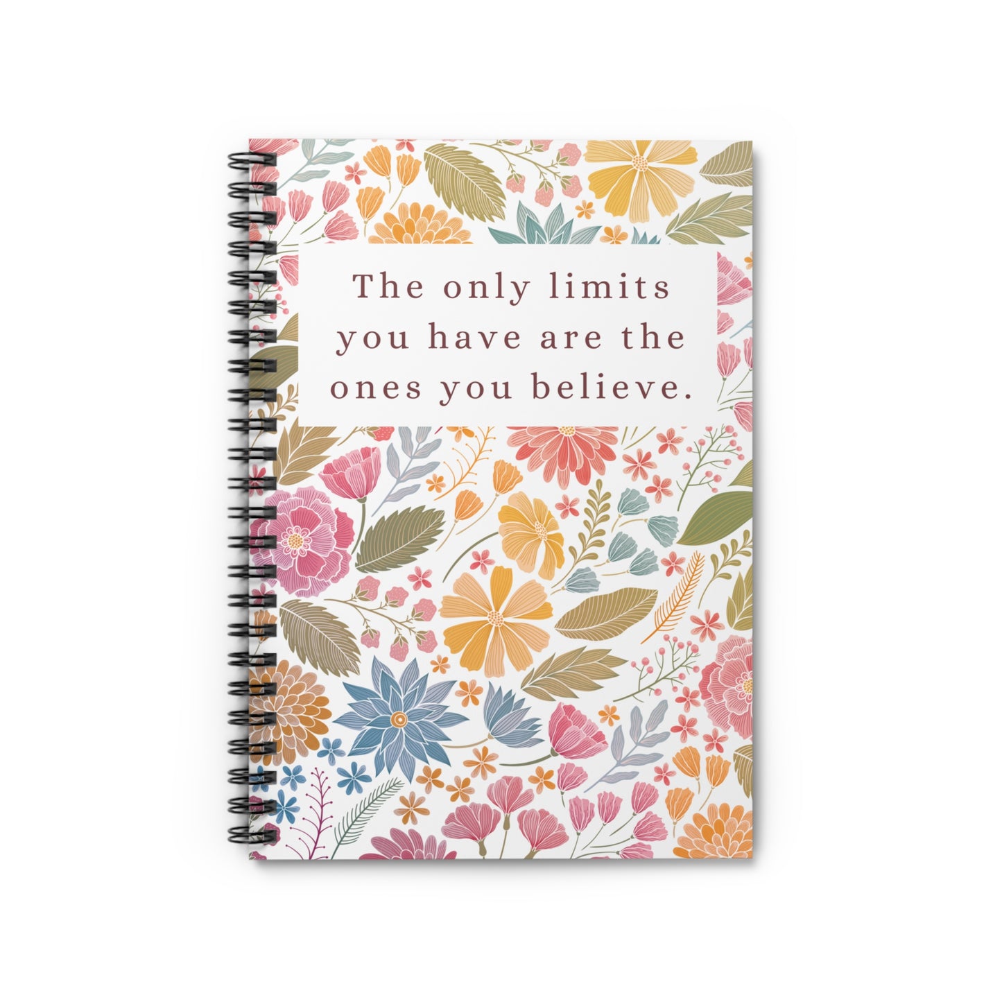 "Boundless Inspiration" Spiral Notebook: Limiting Beliefs