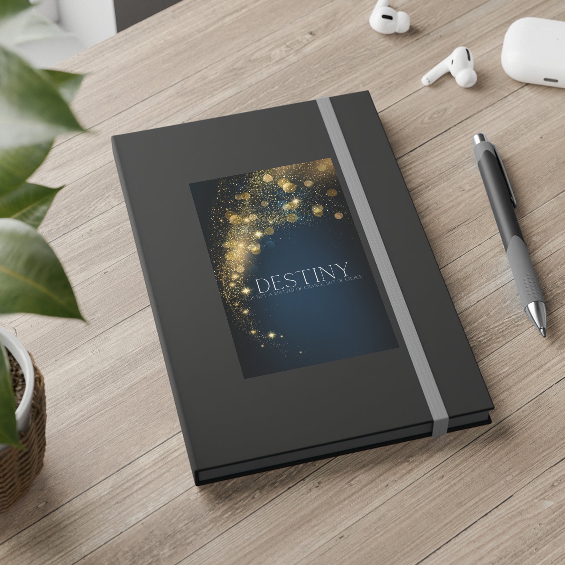 "Destiny By Choice" - Spiral Notebook for Planners, Dreamers, and Makers - 689 Designs