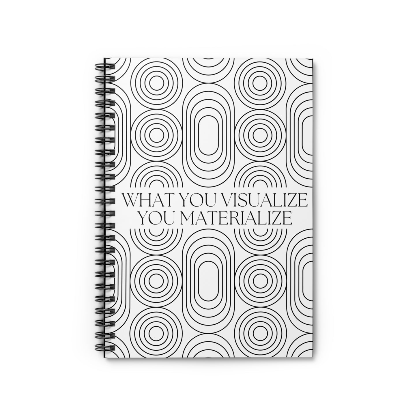"What You Visualize, You Materialize" Notebook: Your Powerhouse of Dreams