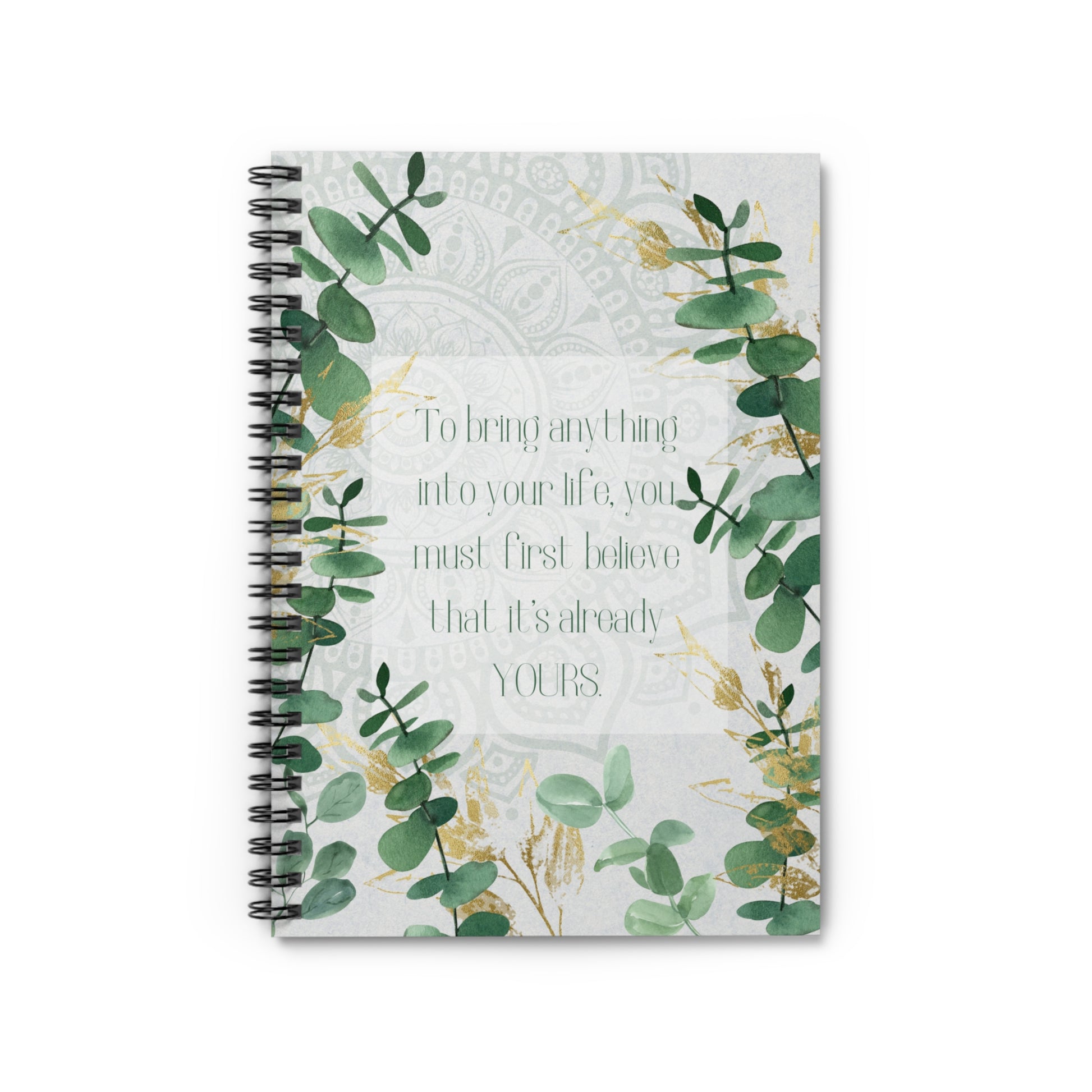 "Believe & Receive" Notebook: Your Daily Dose of Manifestation - 689 Designs