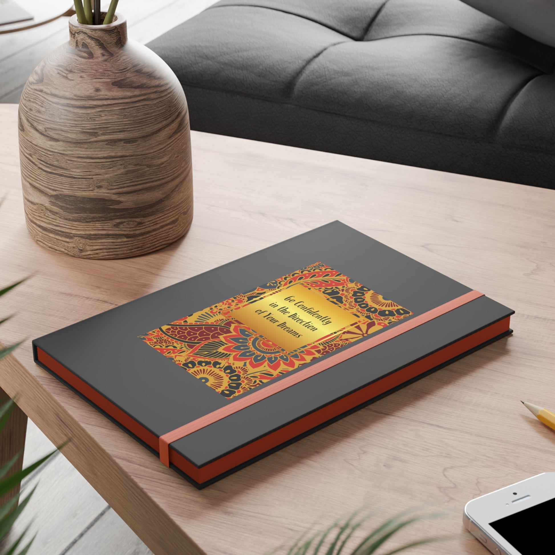 "Confidently Chase Dreams" - Spiral Notebook for Goal-Setters and Visionaries - 689 Designs