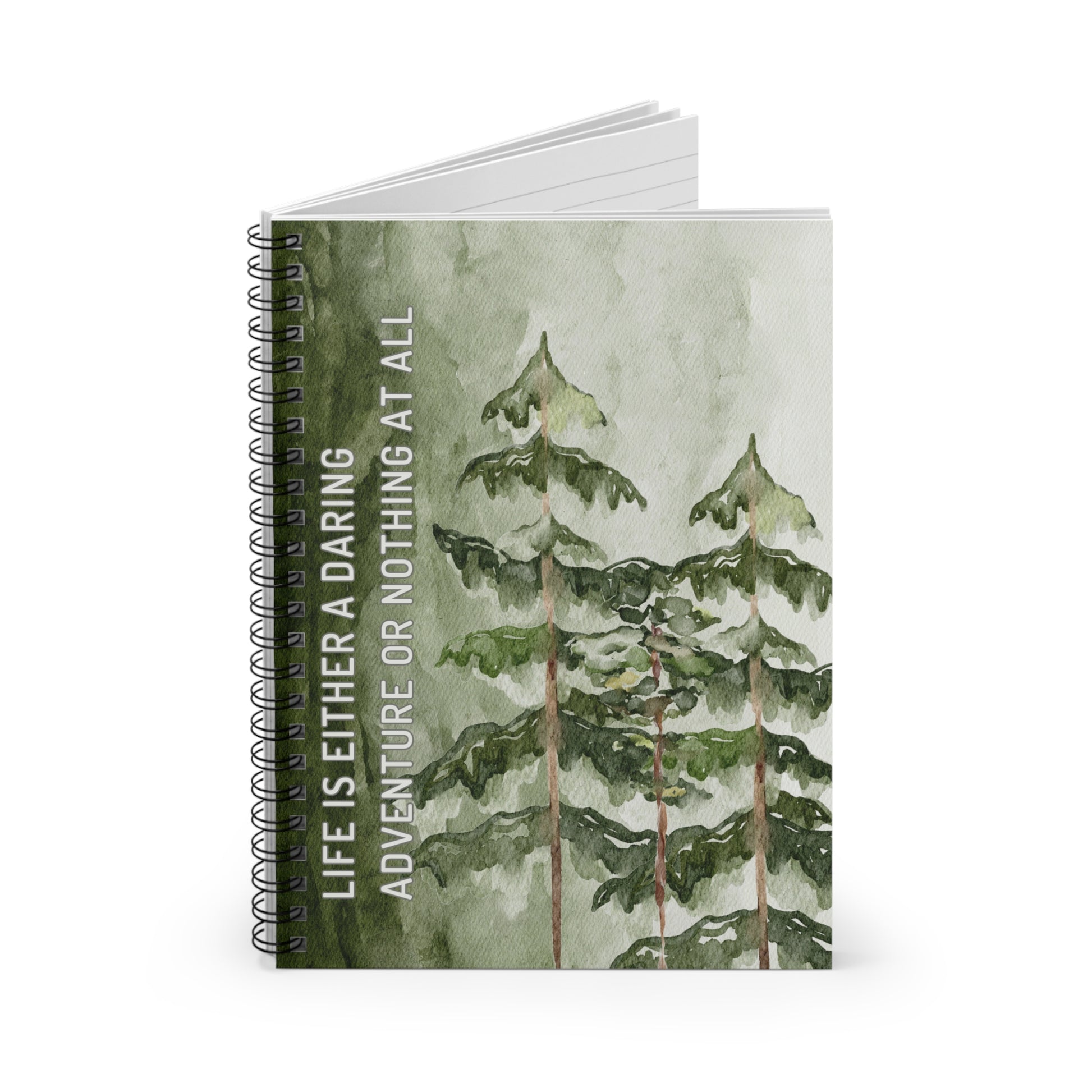 "Life's A Daring Adventure" Travel Spiral Notebook - 689 Designs