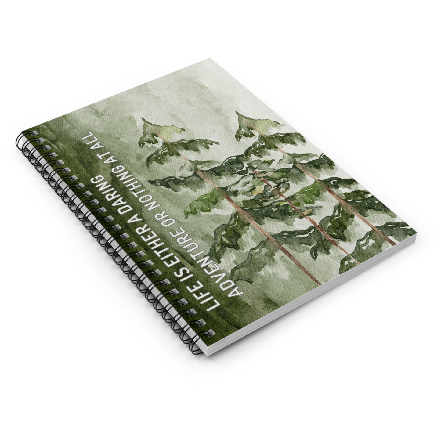 "Life's A Daring Adventure" Travel Spiral Notebook - 689 Designs