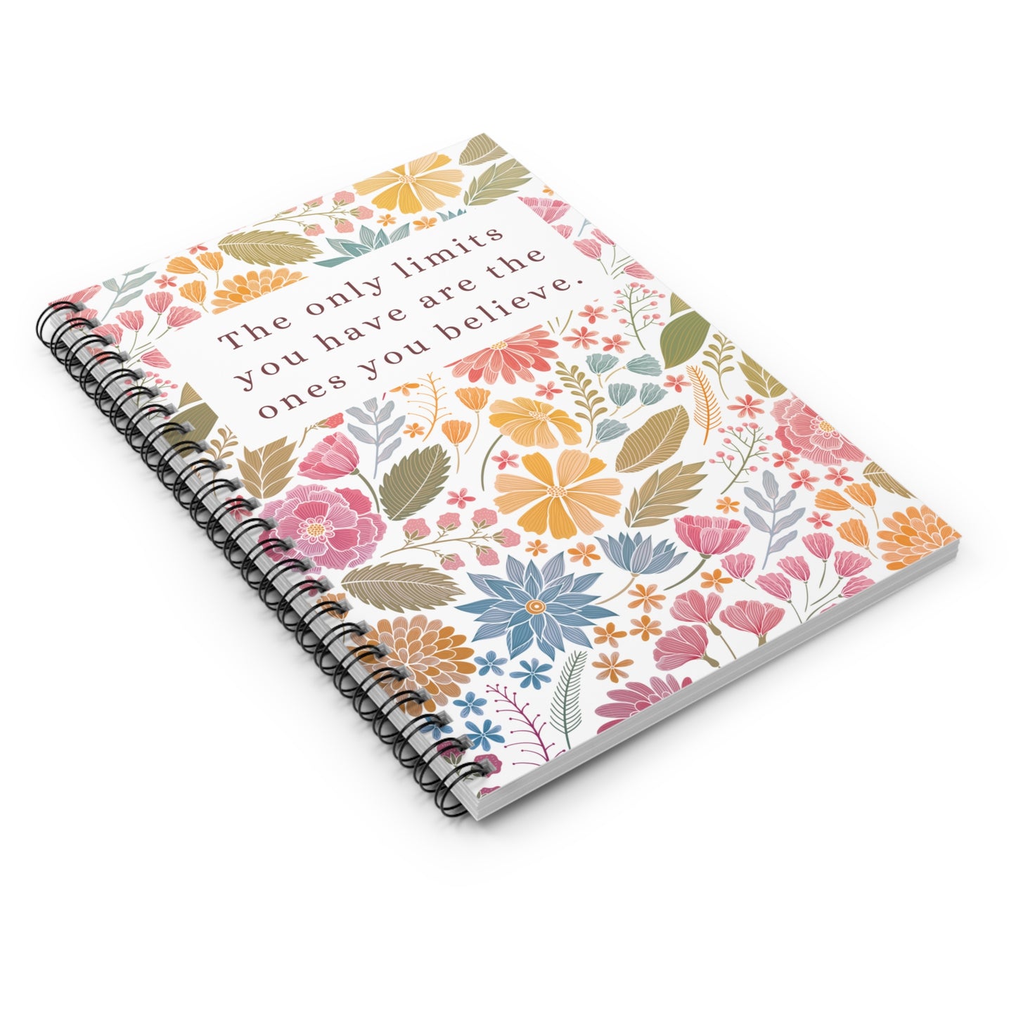 "Boundless Inspiration" Spiral Notebook: Limiting Beliefs