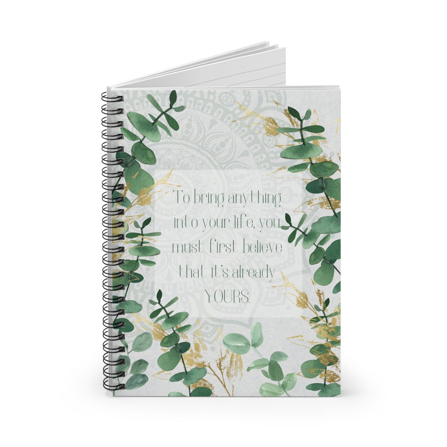 "Believe & Receive" Notebook: Your Daily Dose of Manifestation - 689 Designs