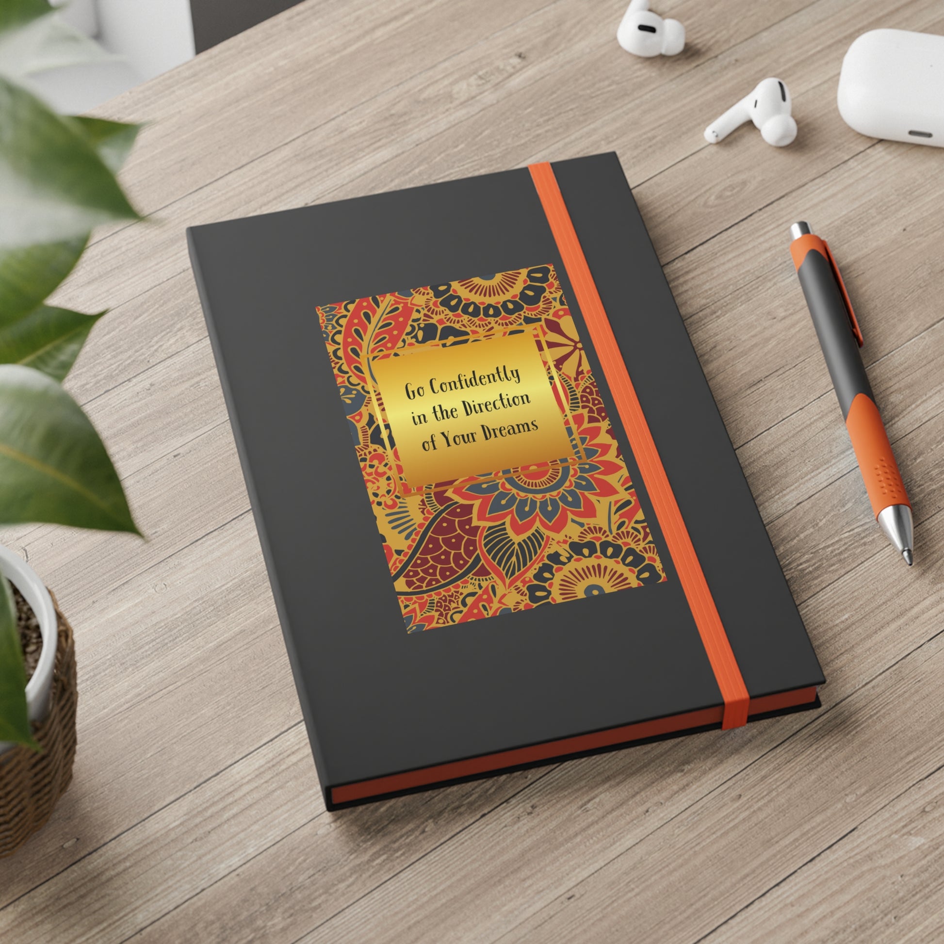 "Confidently Chase Dreams" - Spiral Notebook for Goal-Setters and Visionaries - 689 Designs