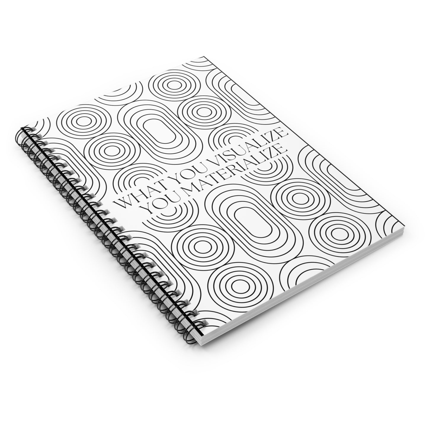 "What You Visualize, You Materialize" Notebook: Your Powerhouse of Dreams
