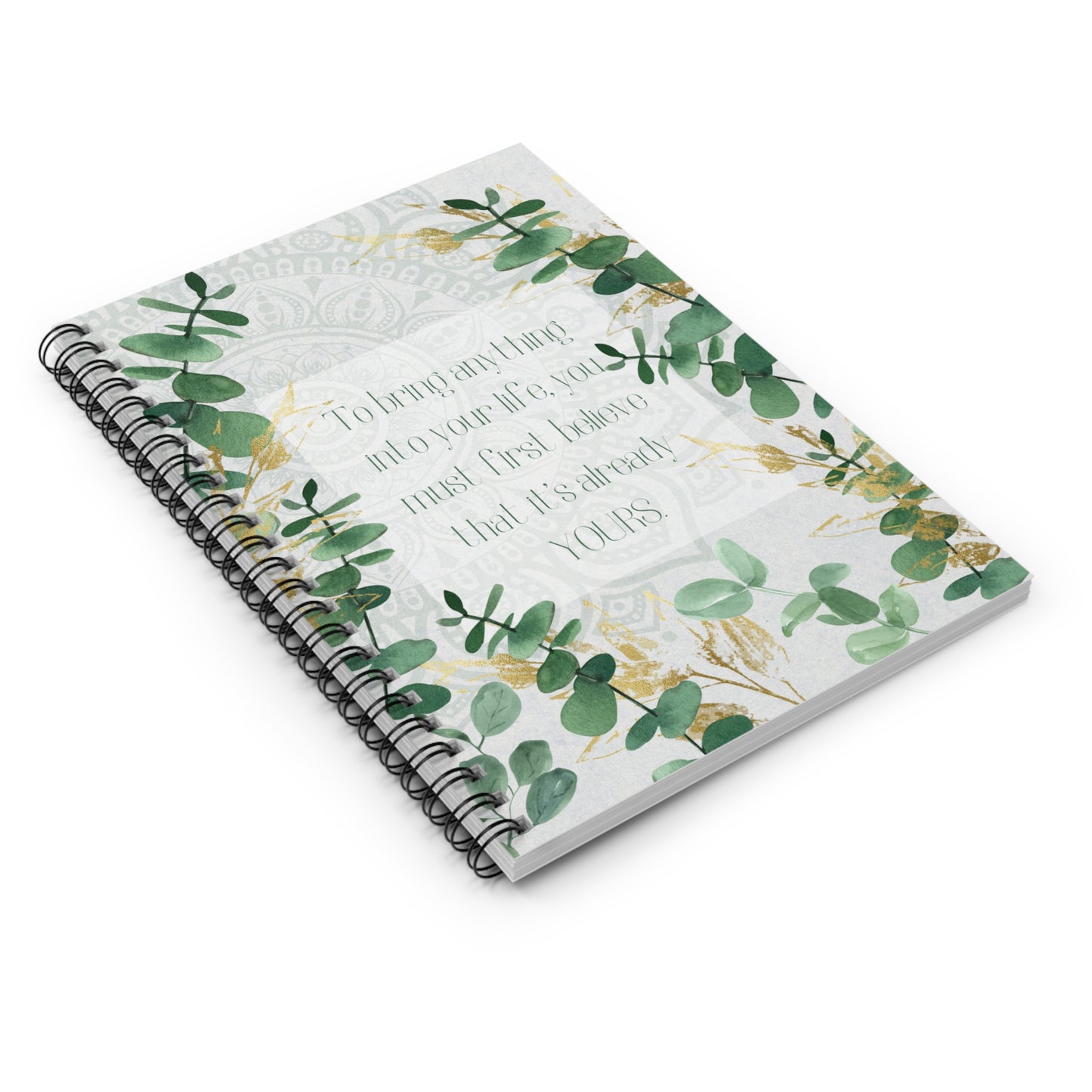 "Believe & Receive" Notebook: Your Daily Dose of Manifestation - 689 Designs