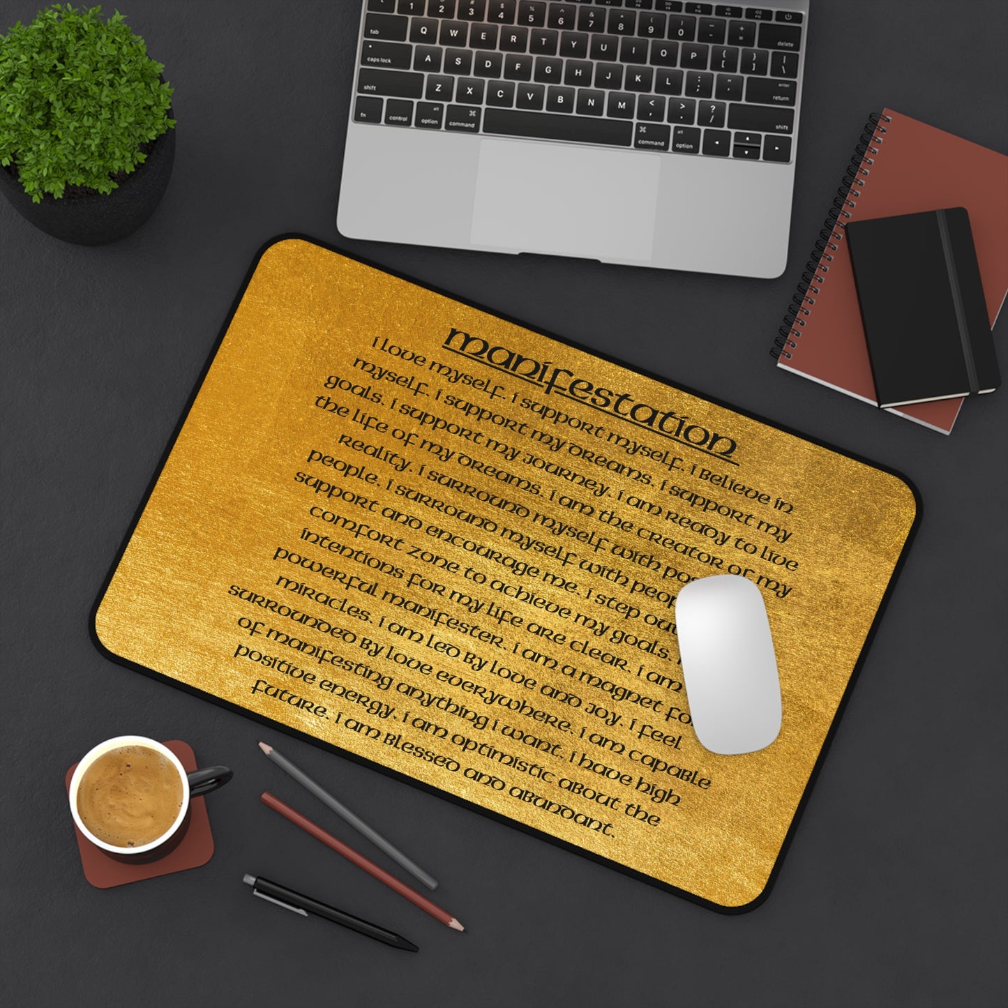 "Manifestation Magic" Desk Mat: Design Your Destiny Every Day