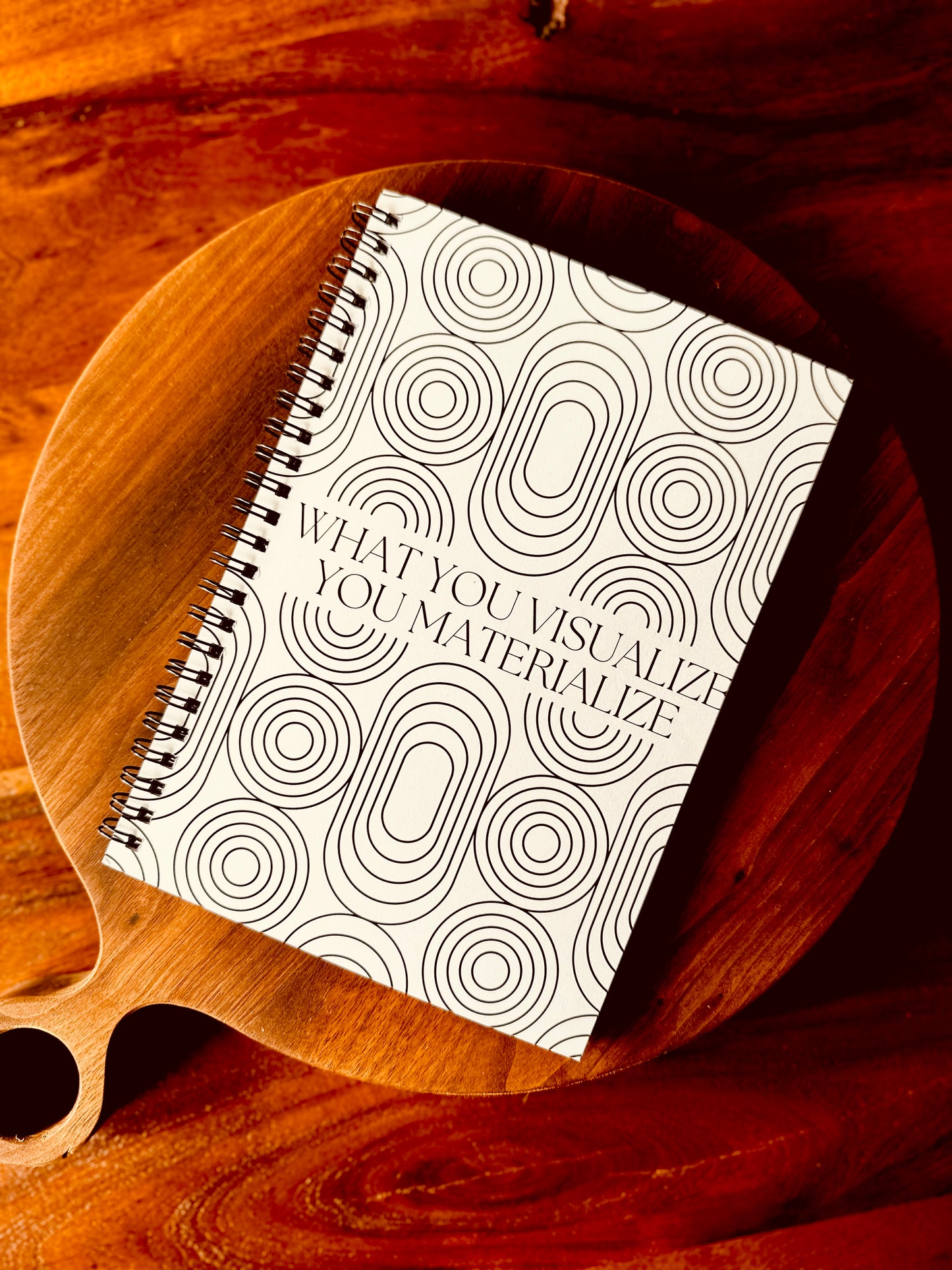 "What You Visualize, You Materialize" Notebook: Your Powerhouse of Dreams