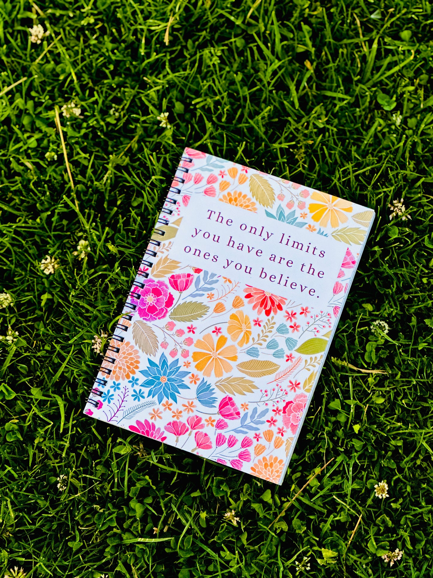 "Boundless Inspiration" Spiral Notebook: Limiting Beliefs