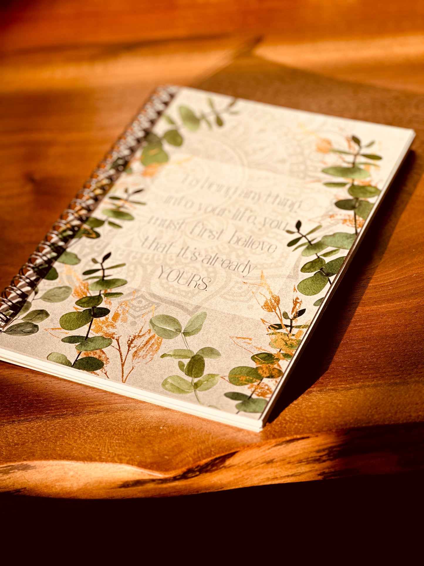 "Believe & Receive" Notebook: Your Daily Dose of Manifestation